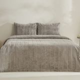 Karaca Home Robles Çift Kişilik Yatak Örtüsü Seti Gri - 220 x 240 cm