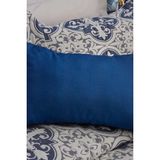 Karaca Home Rosario 35x50 cm Lacivert Püsküllü Dolgulu Kırlent
