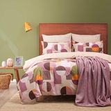 Karaca Home Sarah Anderson Marno Çift Kişilik Battaniyeli Nevresim Takımı - Mor - 200 x 220 cm