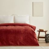 Karaca Home Savoy Çift Kişilik Embos Battaniye Kahve - 200 x 220 cm