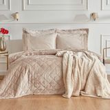 Karaca Home Scarlett 8 Parça Ceyiz Seti Gold - 200 x 220 cm
