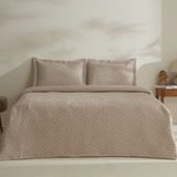 Karaca Home Secret Çift Kişilik Yatak Örtüsü Seti Bej - 240 x 250 cm