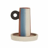 Karaca Home Simple 9,6 cm Mavi Şamdan