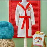Karaca Home Snoopy Joe Nakışlı 6-8 Yaş Çocuk Bornoz Set