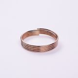 Karaca Home Strip 12'li Rose Gold Peçete Yüzüğü