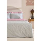 Karaca Home Tarin %100 Pamuk Çift Kişilik Nevresim Takımı Mint - 200 x 220 cm