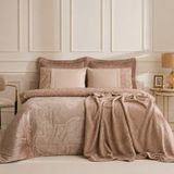 Karaca Home Valeria Best 8 Parça Çeyiz Seti Vizon - 200 x 220 cm