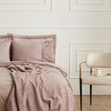 Karaca Home Valeria Elite 8 Parça Çeyiz Seti Gül Kurusu - 200 x 220 cm