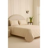 Karaca Home Velisse Dantelli Çift Kişilik Nevresim Takımı Bej - 200 x 220 cm