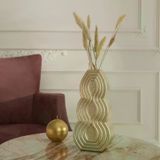 Karaca Home Vendi Vazo Gold 11,5X7,5x23,5 Cm