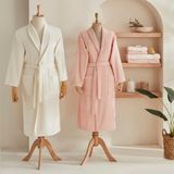Karaca Home Vera %100 Pamuk Aile Banyo Seti Pudra-Bej - S - M / L - XL - Pudra - Bej