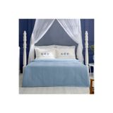 Karaca Home Virelle %100 Pamuk Nish Set Çift Kişilik Pike Takımı Mavi