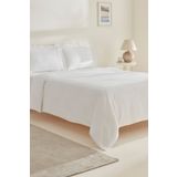 Karaca Home White Collection Felves Beyaz %100 Pamuk King Size Nevresim Takımı