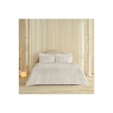 Karaca Home White Collection Vessa 120 Tel %100 Pamuk Saten Çift Kişilik Nevresim Takımı Çizgili Bey