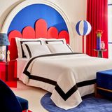 Karaca Home X 2Wins Fame %100 Pamuk Saten Çift Kişilik Nevresim Takımı Beyaz