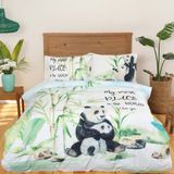 Karaca Home Young Mom Child %100 Pamuk Çift Kişilik Nevresim Set