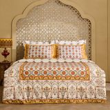 Karaca Home Zahara Çift Kişilik Nevresım Takımı Hardal - 200 x 220 cm