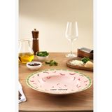 Karaca Hot Stuff Aci Biberli Makarna Tabağı Pembe 27 cm