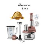 Karaca Inox Paslanmaz Gövde 1,5 Litre Cam Hazneli 2500W Yüksek Güçlü Çok Fonksiyonlu Blendır & Mutfak Robotu