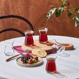 Karaca Irem Çay Bardağı Seti 6 Parça 132 ml Hacimle Şık Sunum İçin Tasarlandı