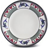 Karaca Iznik Balık Çerezlik 14 cm - Renkli