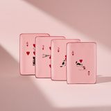 Karaca Kupa Kedisi 4 Kişilik Porselen Pasta Takımı Pembe