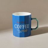 Karaca Latte Coffee Mavi 325 ml Kupa