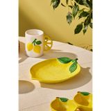 Karaca Lemon Limon Desenli Pasta Tabağı 24 cm