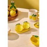 Karaca Lemon Tuzluk Biberlik 6,5 cm - Sarı