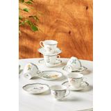 Karaca Little Garden 6 Kişilik 80 ml Kahve Fincan Takımı