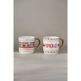 Karaca Lovemore 2 Kişilik Mug Kupa Seti 420 ml