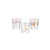 Karaca Marine 3'lü Su Bardağı 260 Ml, Mavi