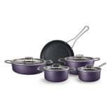 Karaca Mastermaid Bio Diamond 9 Parça Tencere Set Mor
