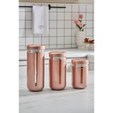 Karaca Mastermaid Kavanoz/Saklama Kabı 3'lü Set Rosegold