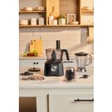 Karaca Mastermaid Power 10 in 1 Mutfak Robotu 2000 W Black Blender Seti