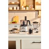 Karaca Mastermaid Power 10 in 1 Mutfak Robotu 2000 W Silver Blender Seti