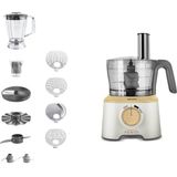 Karaca Mastermaid Power 10 In 1 Mutfak Robotu 2000W Güç ve 1,5 lt Kapasite ile Beyaz Renk