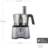 Karaca Mastermaid Power 2000W Çok Fonksiyonlu 10 in 1 Mutfak Robotu 1,5 lt Gri Kapasiteli