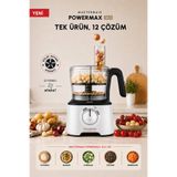 Karaca Mastermaid Power Max 12 In 1 Mutfak Robotu Beyaz 2500W