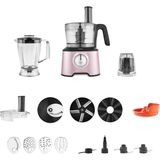 Karaca Mastermaid Power Max 12 İn 1 Mutfak Robotu Rosegold 2500w pembe