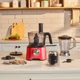 Karaca Mastermaid Power Multifunctional 10 in 1 Red Mutfak Robotu, Blender Seti 2000 W - Kırmızı