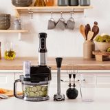 Karaca Mastermaid Prosteel 2000 W Siyah Mutfak Robotu