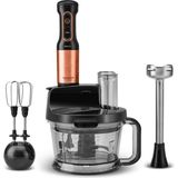 Karaca Mastermaid Prosteel 2000W Mutfak Robotu 1,5 lt Kapasite ve Çelik Bıçak Özelliği ile Siyah