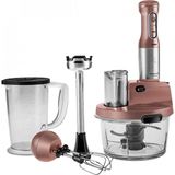 Karaca Mastermaid Prosteel 2500W 6 Bıçaklı Uzun Blender Ayaklı Cam Mutfak Robotu, Rosegold - Çok Renkli