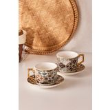Karaca Milas 2 Kişilik 230 ml New Bone Çay Fincan Takımı