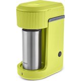 Karaca Mono Personal Filtre Kahve Makinesi 300 ml Kapasiteli Yeşil Inox Termo Hediyeli