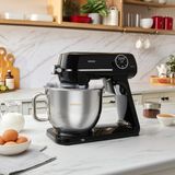 Karaca Multichef Artisan Digital Display Full Die-Cast Stand Mixer Black 1800W 7l