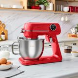 Karaca Multichef Artisan Digital Display Full Die-Cast Stand Mixer Red 1800W 7l