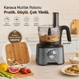 Karaca Mutfak Robotu Mastermaid Power Multifunctional Grey