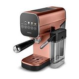 Karaca Mycaffee Barista S20 Entegre Süt Hazneli Otomatik Espresso Ve Latte Makinesi Copper Turuncu